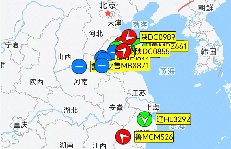 车辆行驶轨迹